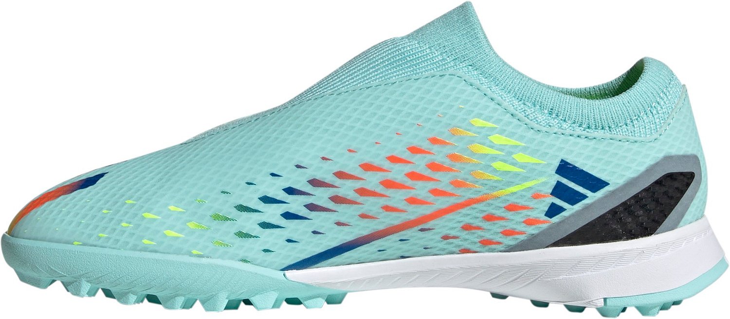 adidas Kids' X Speedportal .3 Laceless Turf Cleats Academy