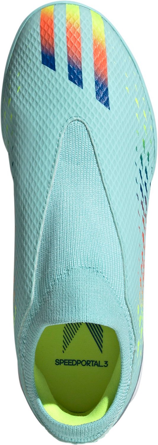 adidas Kids' X Speedportal .3 Laceless Turf Cleats Academy