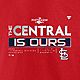 Fanatics Men's St. Louis Cardinals 2022 NL Central Division Champs Locker Room Short Sleeve T-shirt                              - view number 4 image