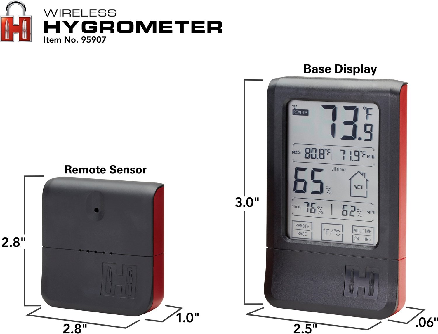 Hornady Wireless Hygrometer                                                                                                      - view number 2