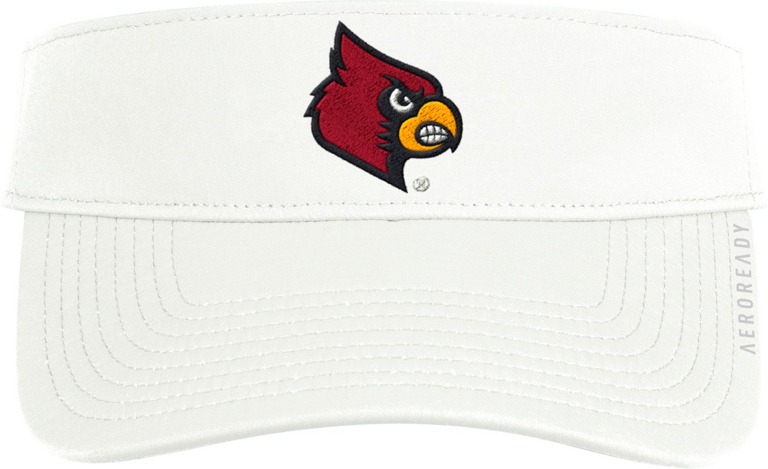 adidas Men's University of Louisville Coach Thin Visor