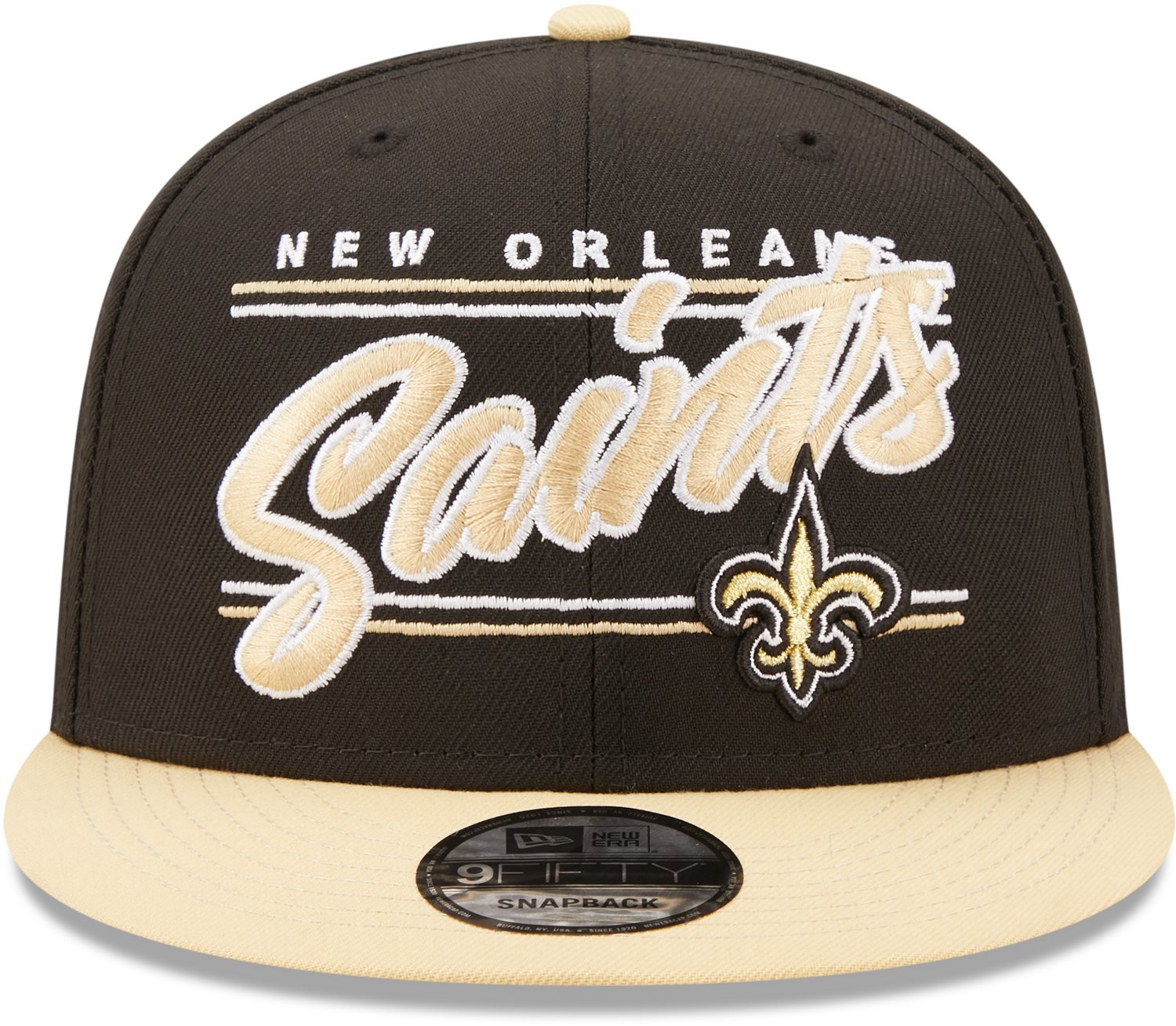 New Era Men's New Orleans Saints Team Script 9FIFTY Cap - view number 2