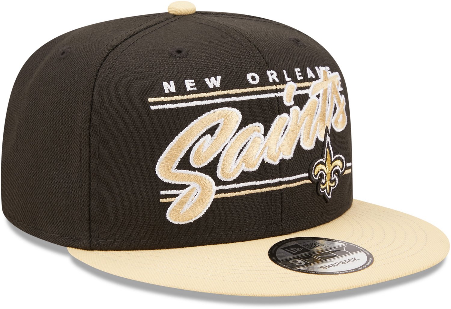 New Era Men's New Orleans Saints Team Script 9FIFTY Cap - view number 3