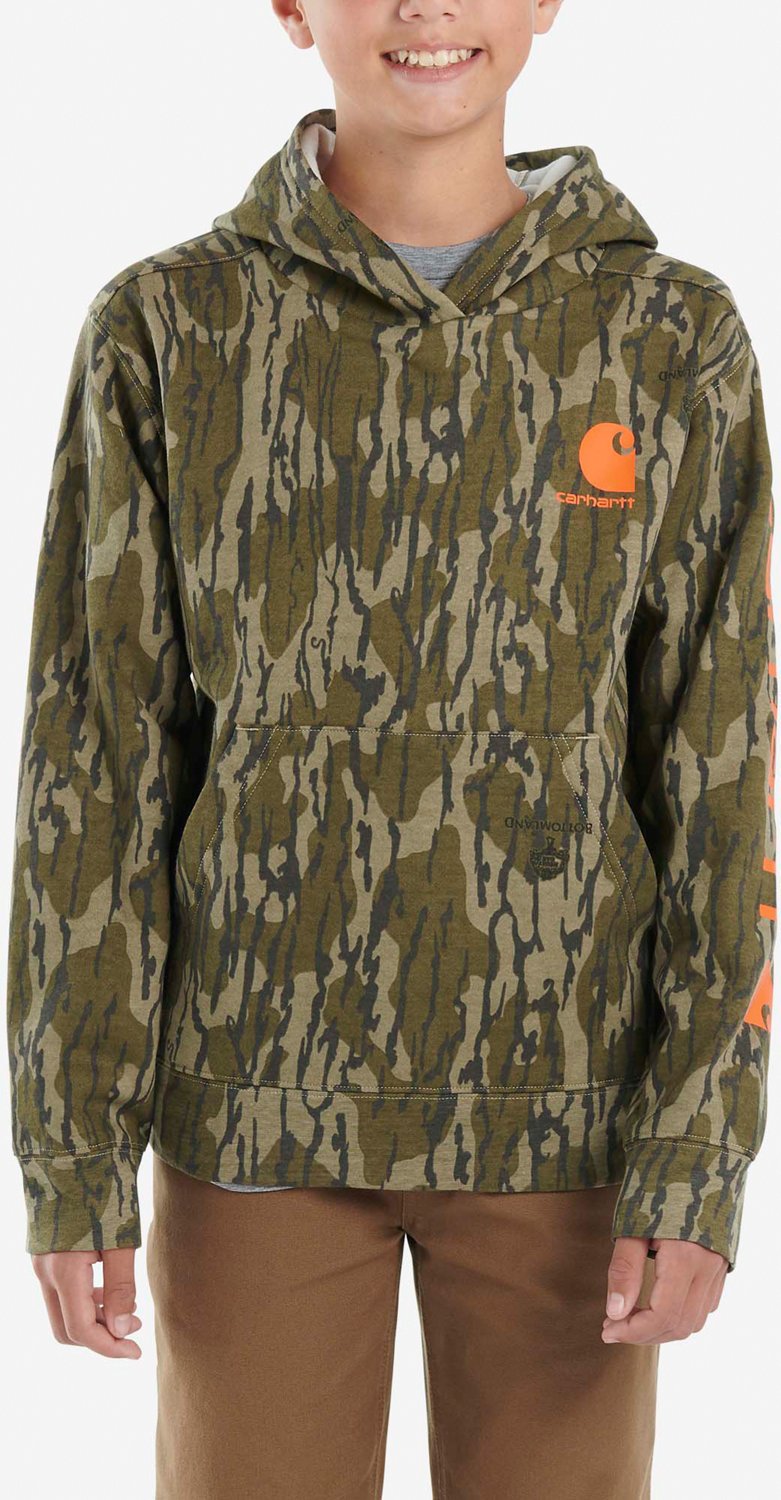 Carhartt Boys' Long Sleeve Camo Sweatshirt | Academy