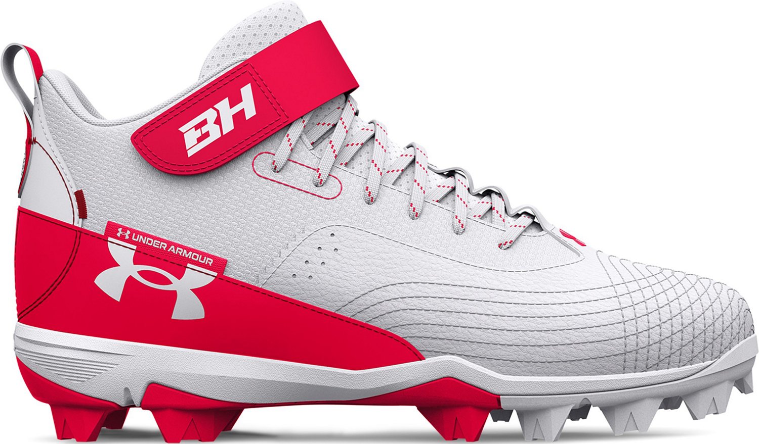 White under outlet armour baseball cleats