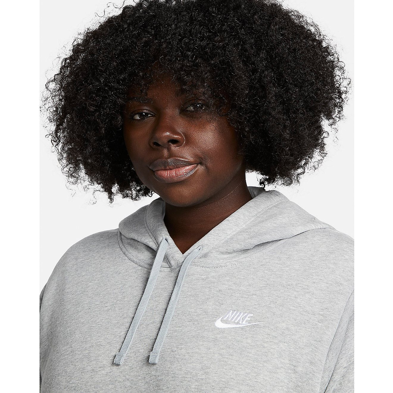 Nike Women's Plus Club Fleece Pullover Hoodie                                                                                    - view number 3
