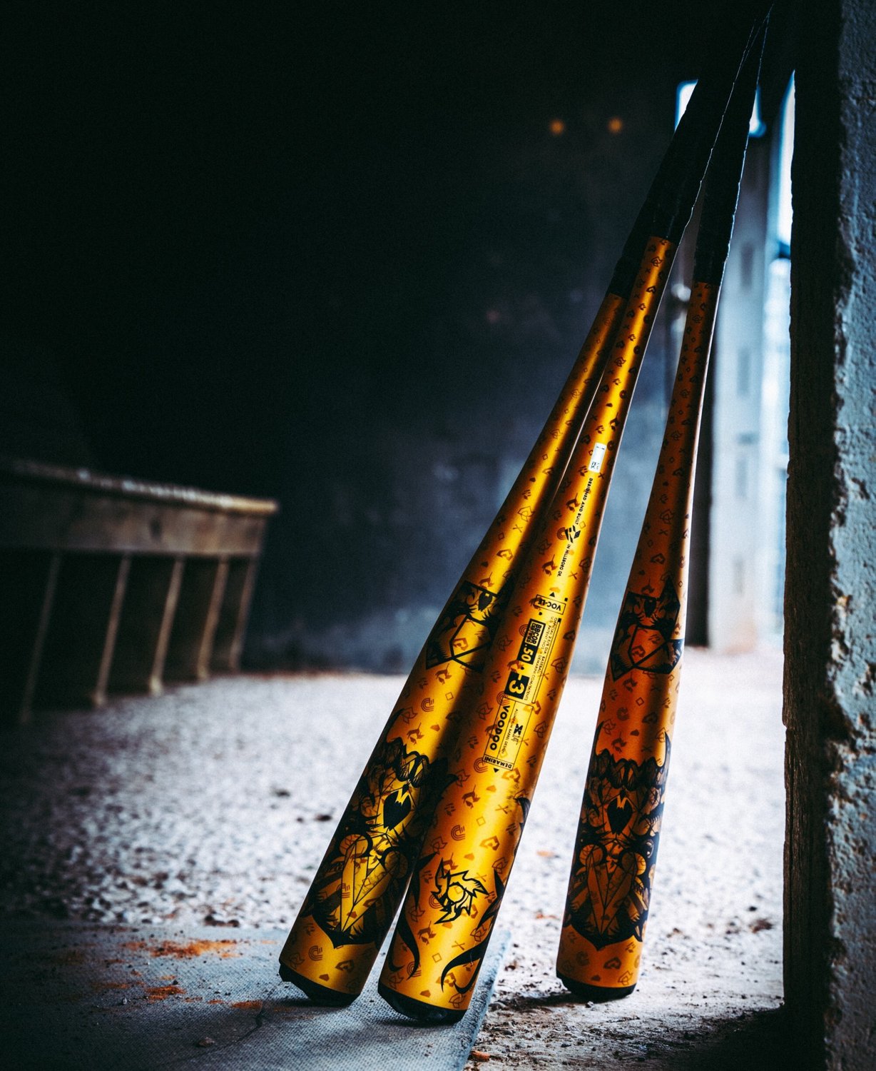 DeMarini 2023 Voodoo One Gold BBCOR Baseball Bat 3 Academy