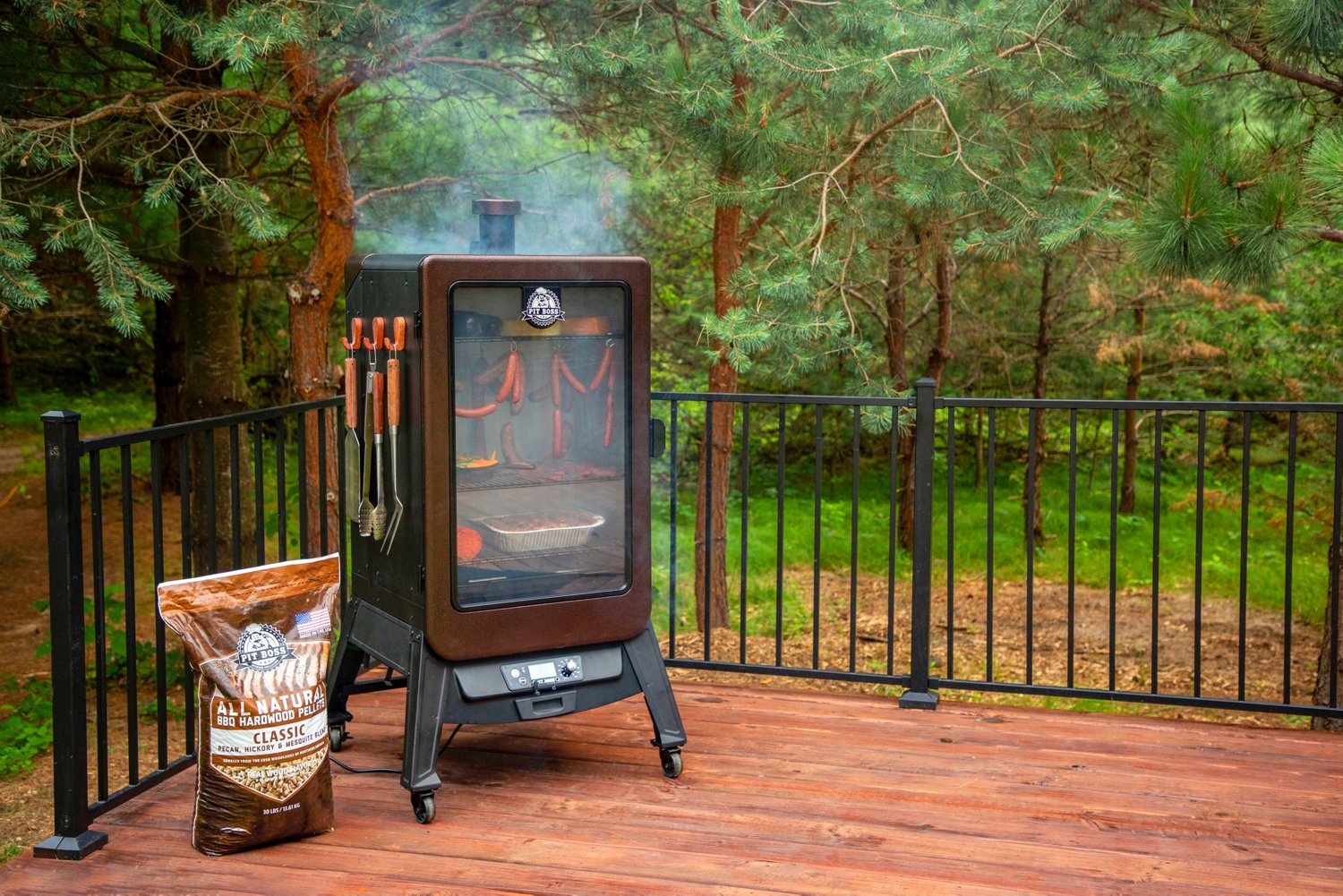 Pit Boss Copperhead 7 Series Wood Pellet Vertical Smoker Academy