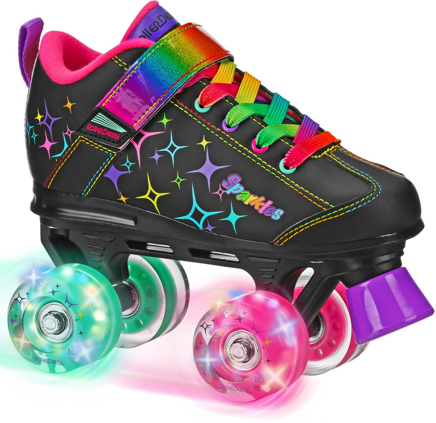 Roller Derby Kids' Blazer Lighted Wheel Roller Skates