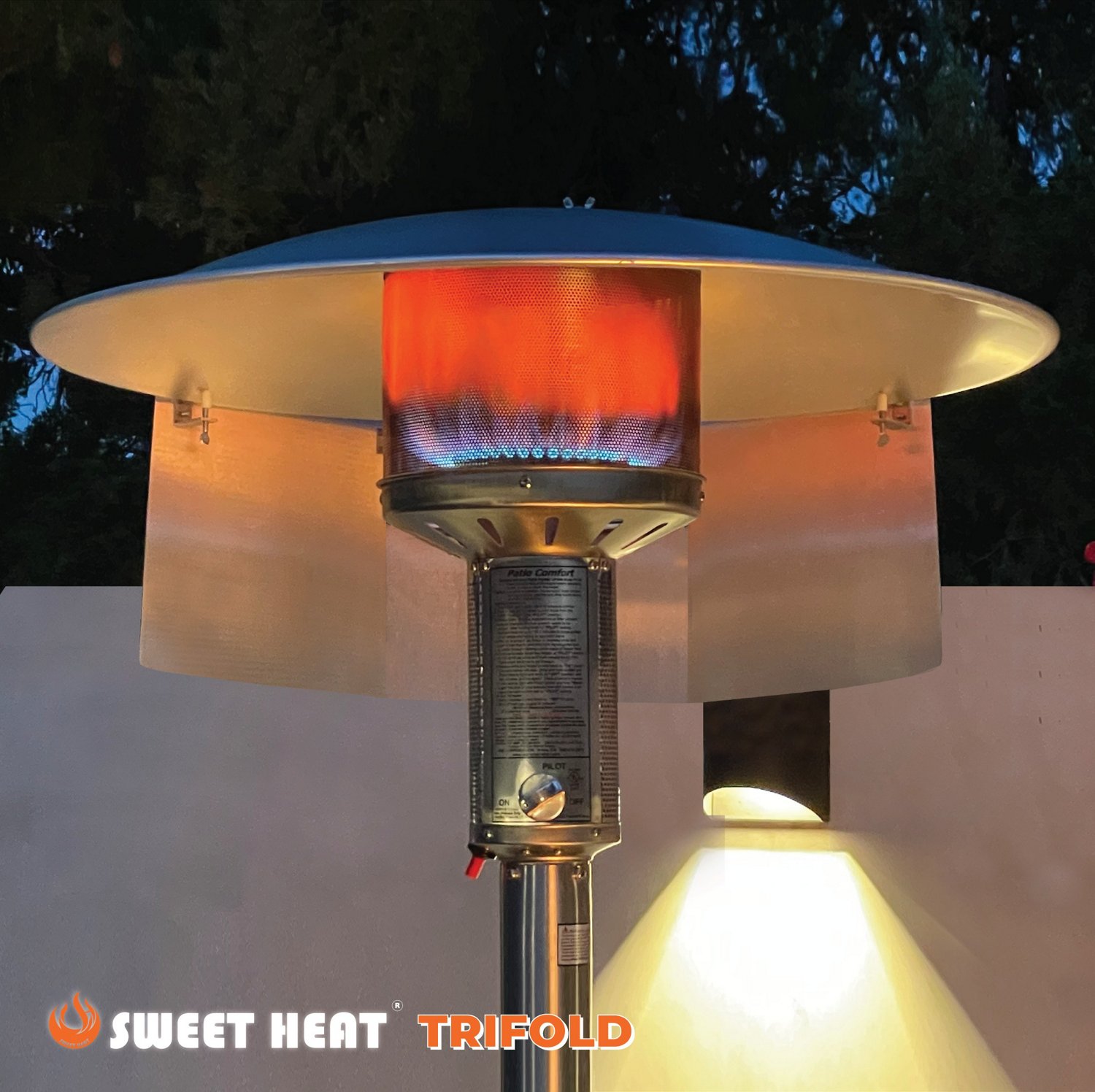 Sweet Heat Trifold 35x9.5 in Heat Reflector                                                                                      - view number 4
