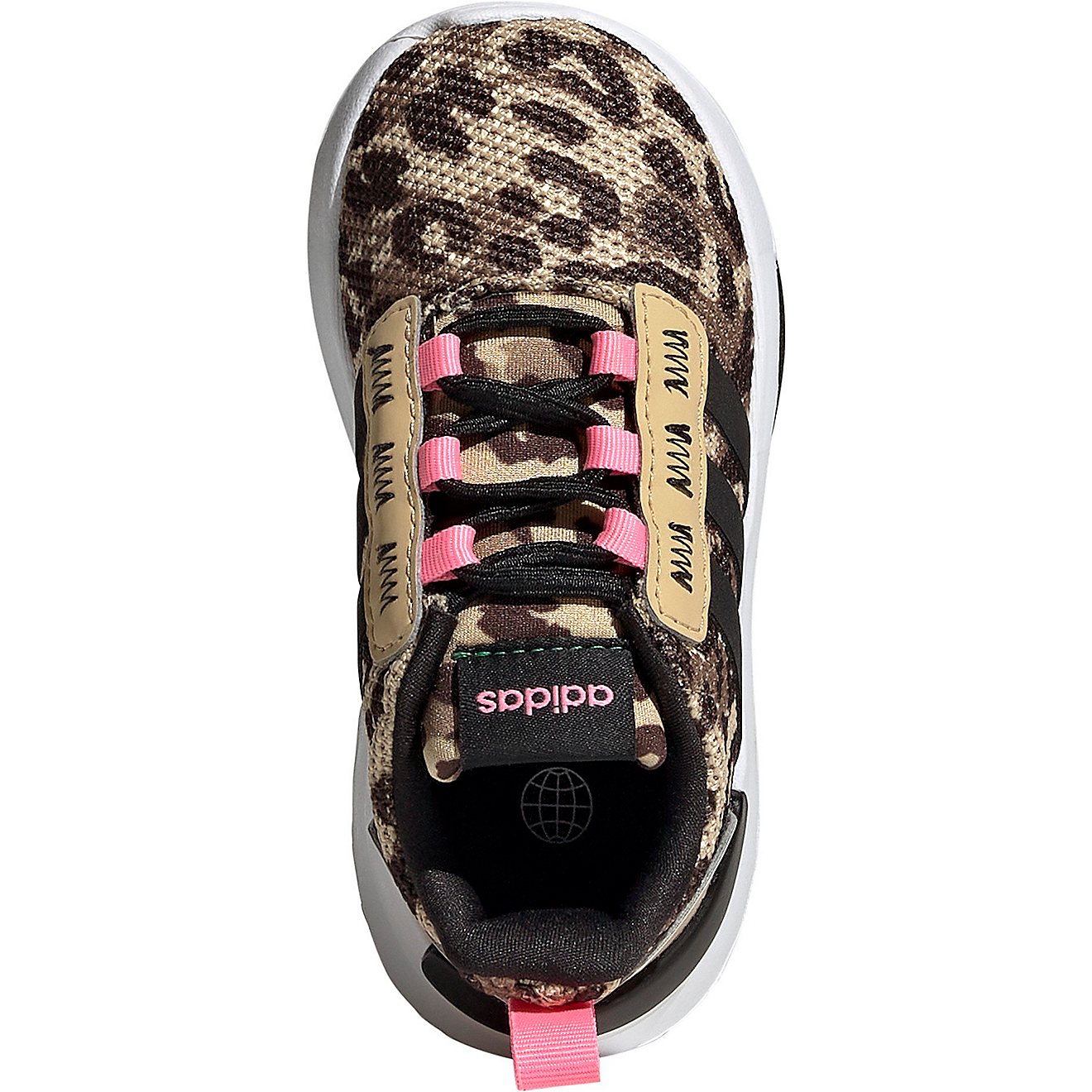 adidas Toddler Girls' Racer TR21 Leopard Shoes                                                                                   - view number 5