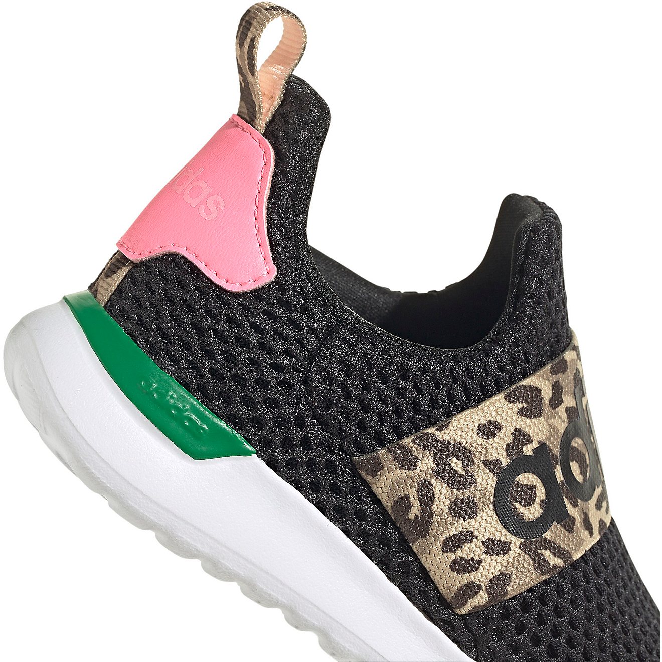 adidas Toddler Girls' Leopard Lite Racer Adapt 4.0 Running Shoes                                                                 - view number 8