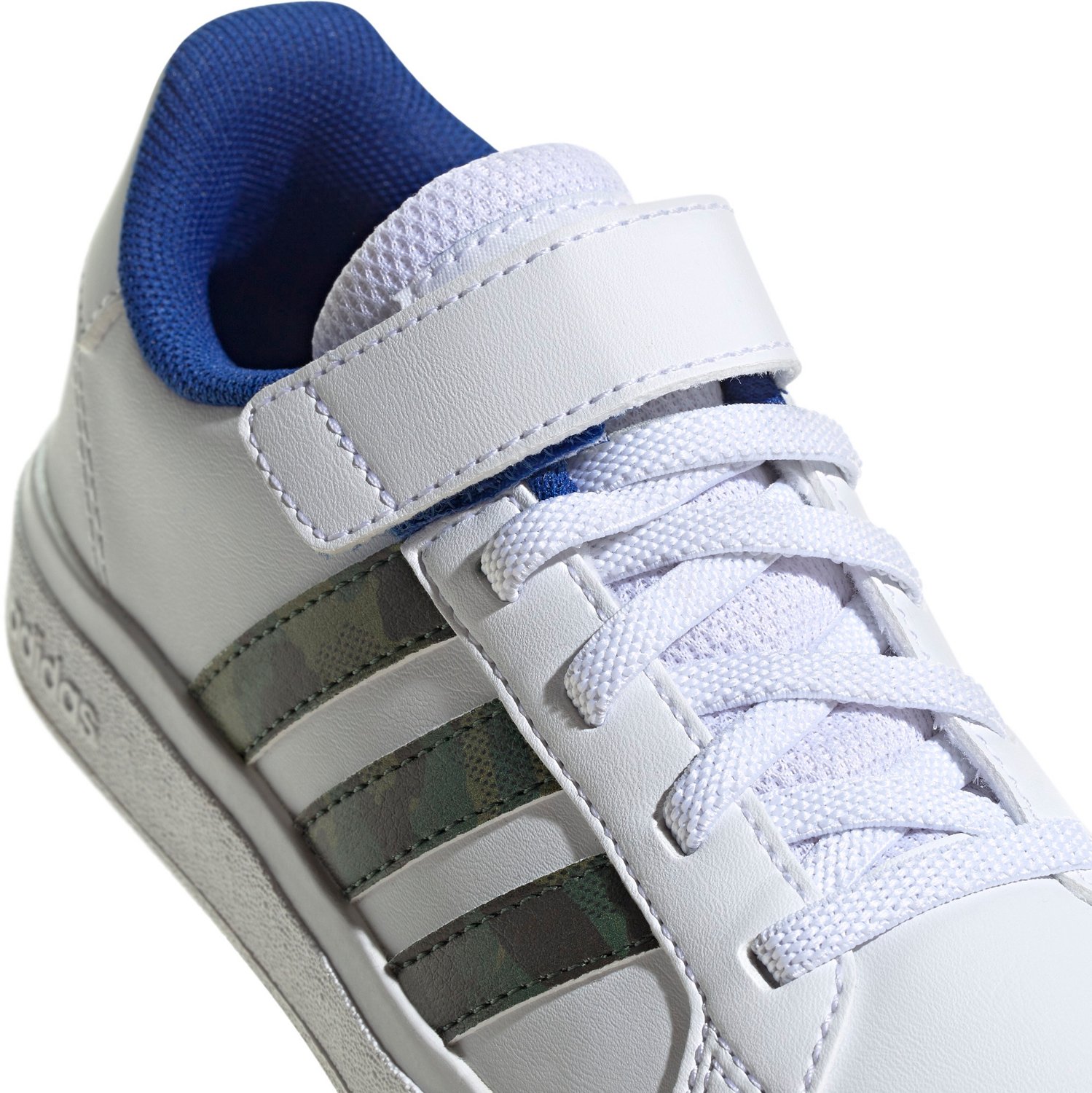 adidas Kids 4 7 Grand Court Camo Shoes Academy