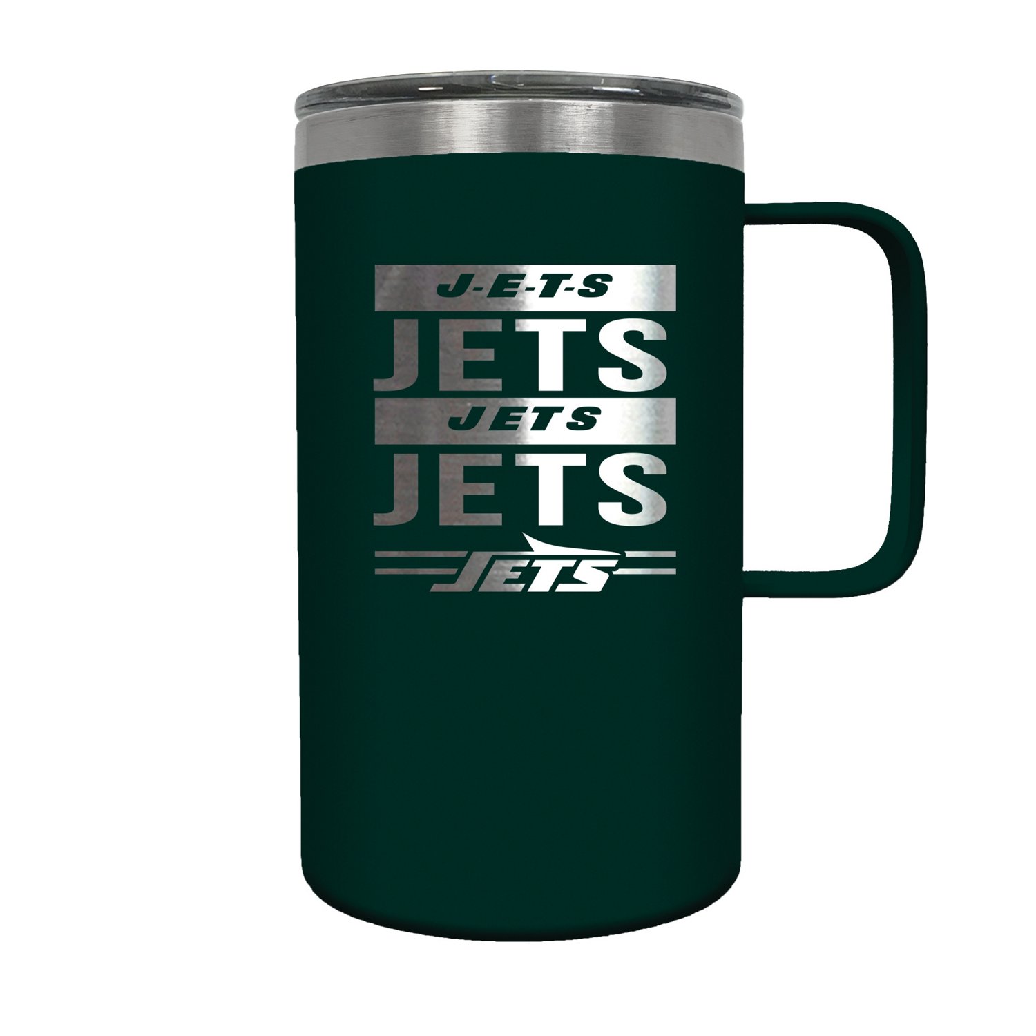 Great American Products New York Jets 18oz Hustle Travel Mug
