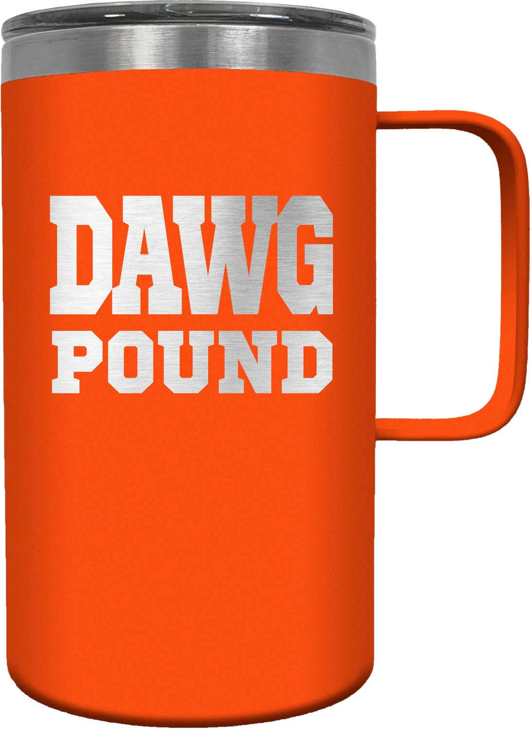 Great American Products Cleveland Browns Hustle 18 oz Travel Mug                                                                 - view number 1