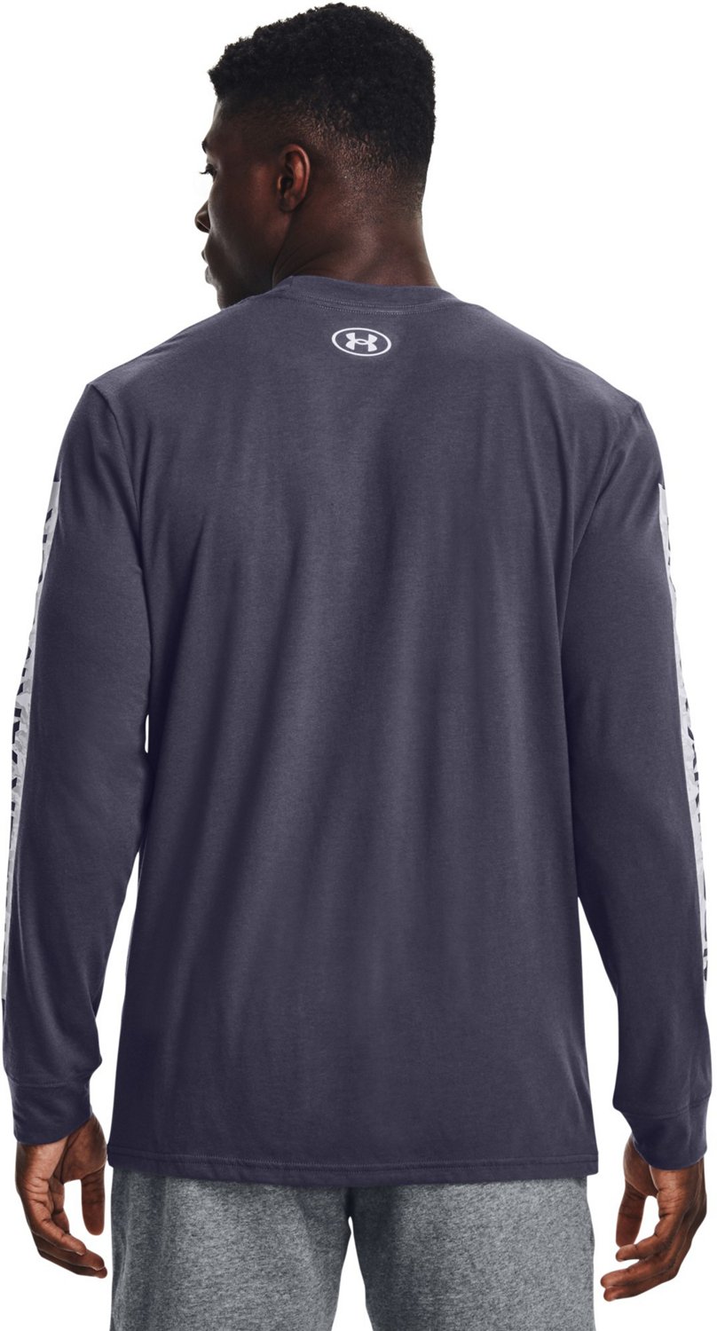 Under Armour Men's Camo Boxed Sportstyle Long Sleeve T-shirt - view number 3