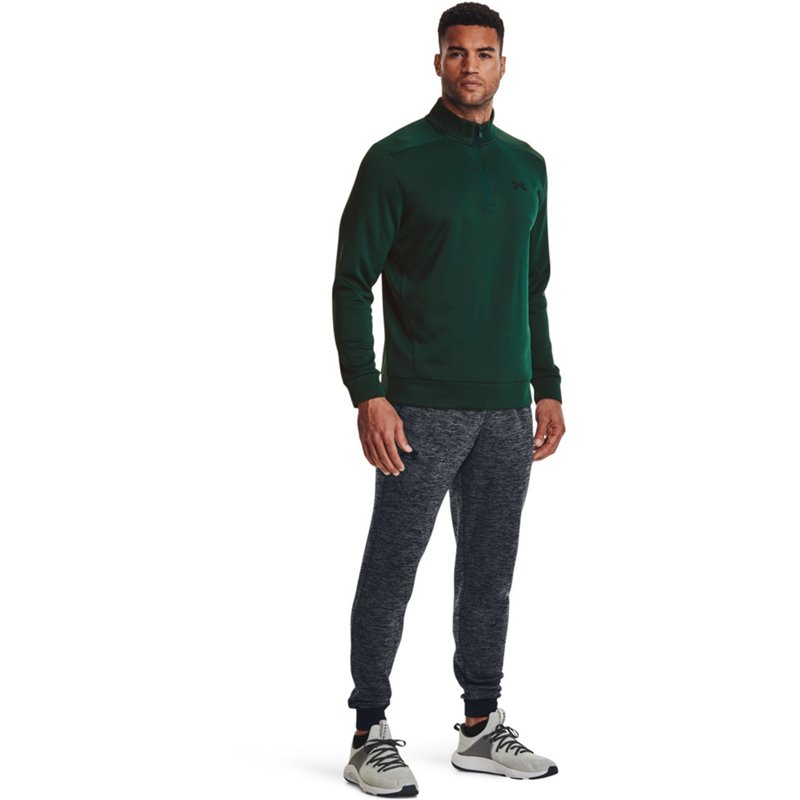 Under Armour Men's Armour Fleece Jogger Pant Gray Dark, 2X-Large - Men's Athletic Fleece at Academy Sports product image