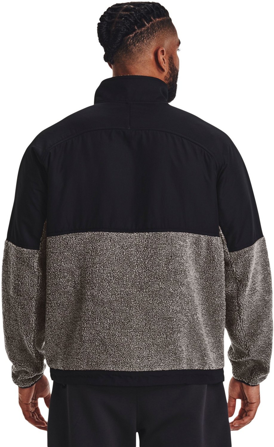 Under Armour Men's Mission Fleece Swacket Jacket - view number 3