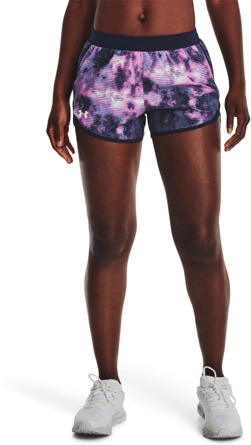 Under Armour Women's Fly By 2.0 Printed Running Shorts 3.5 in - view number 2