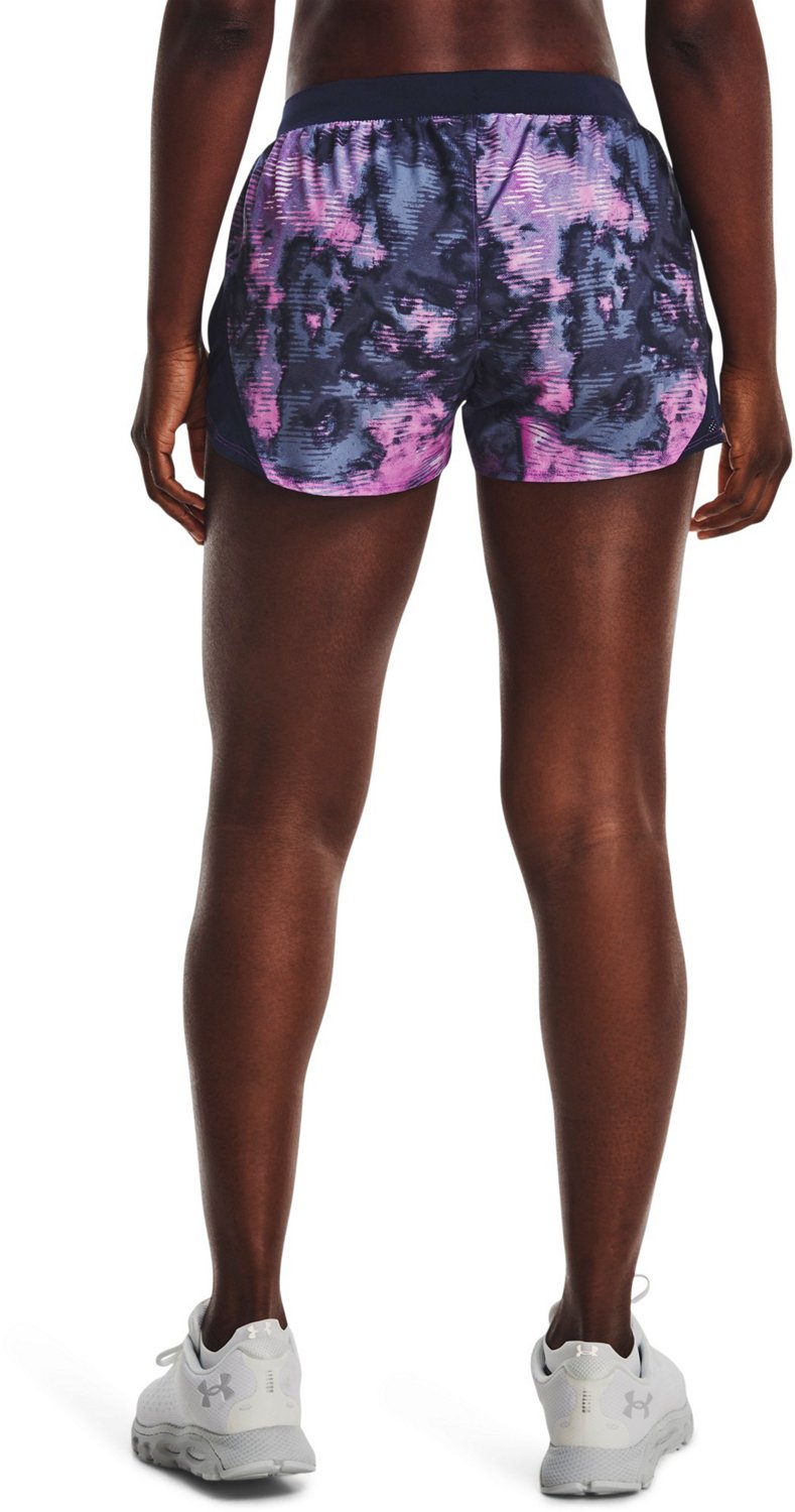 Under Armour Women's Fly By 2.0 Printed Running Shorts 3.5 in - view number 3