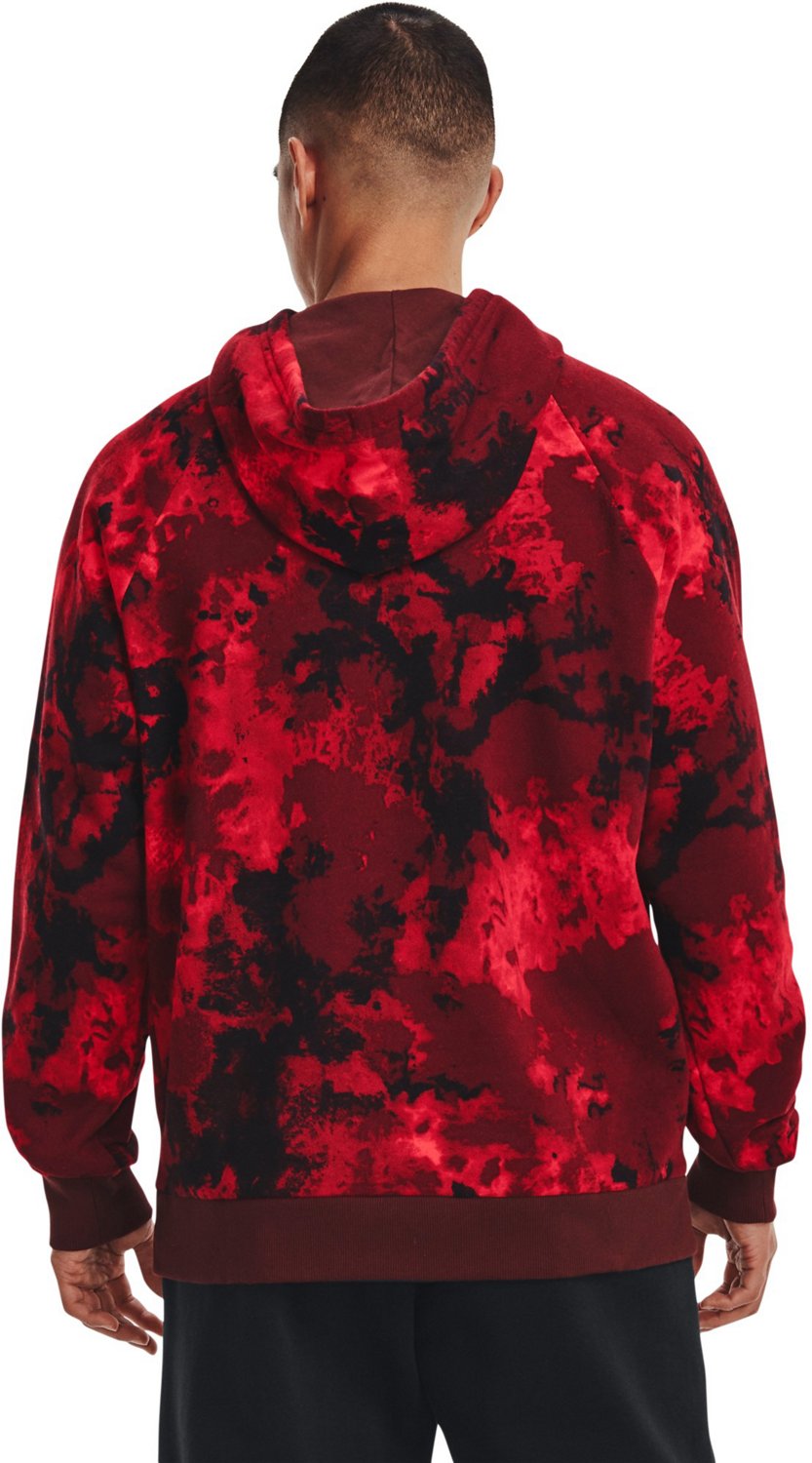 Under Armour Men's Rival Tie Dye Fleece Hoodie - view number 3