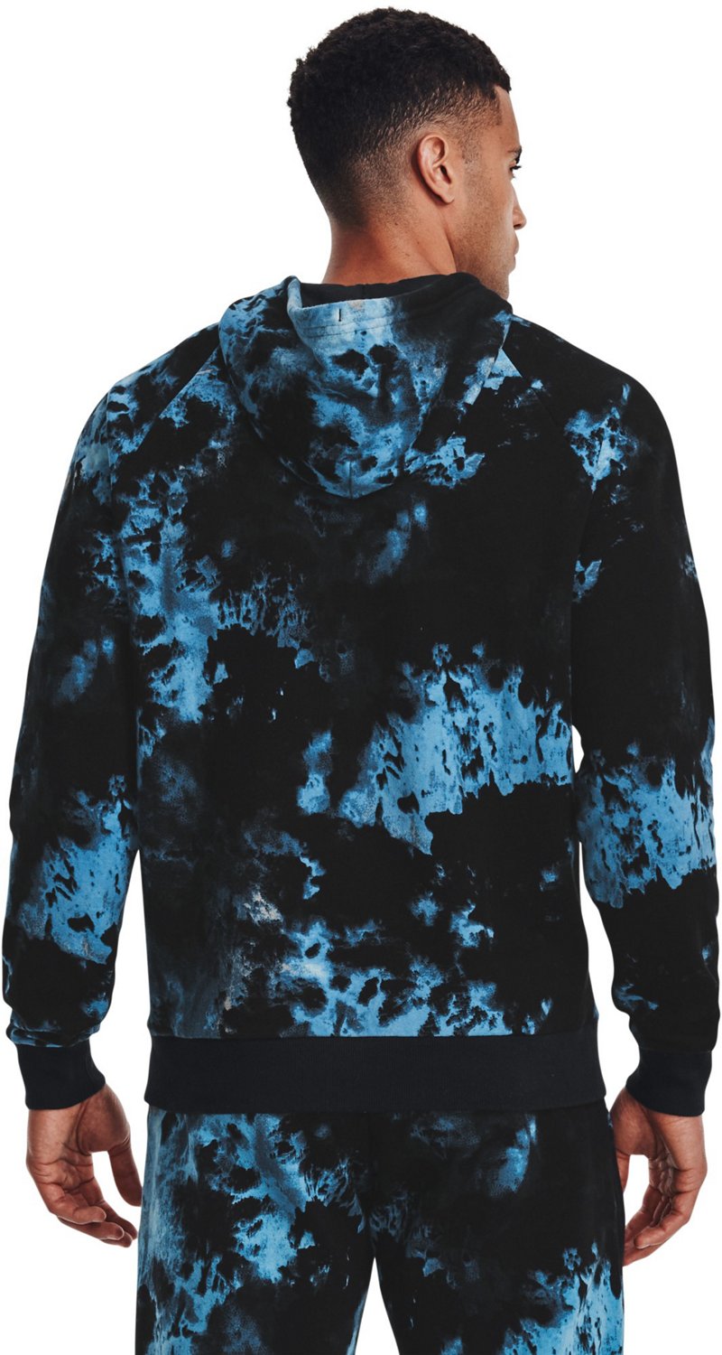 Under Armour Men's Rival Tie Dye Fleece Hoodie - view number 3