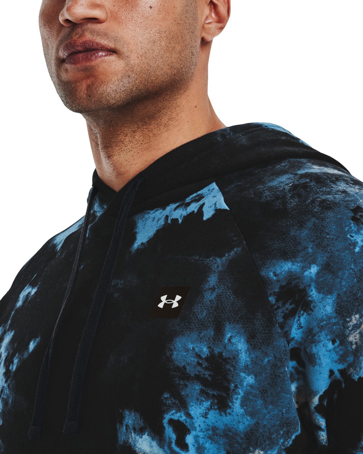 Under Armour Men's Rival Tie Dye Fleece Hoodie - view number 4