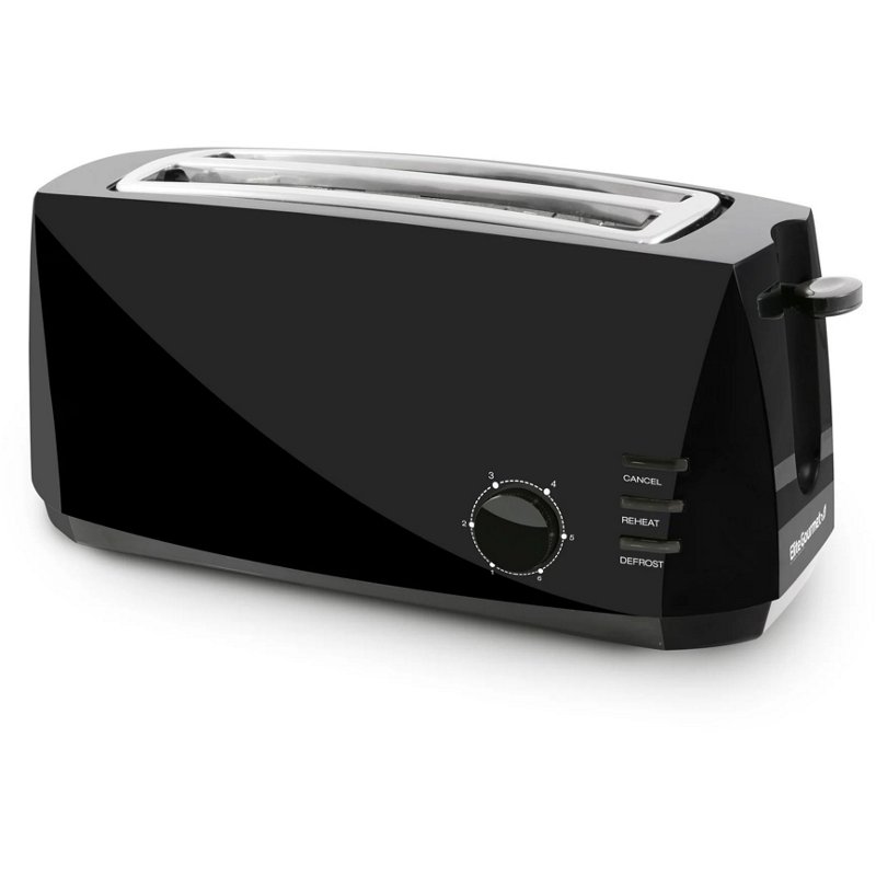 Photos - Toaster Elite Gourmet 4-Slice Cool-Touch Long Slot  - Bbq Accessories at Ac 