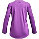 Under Armour Girls’ Big Logo Print Fill Long Sleeve T-shirt                                                                    - view number 2 image