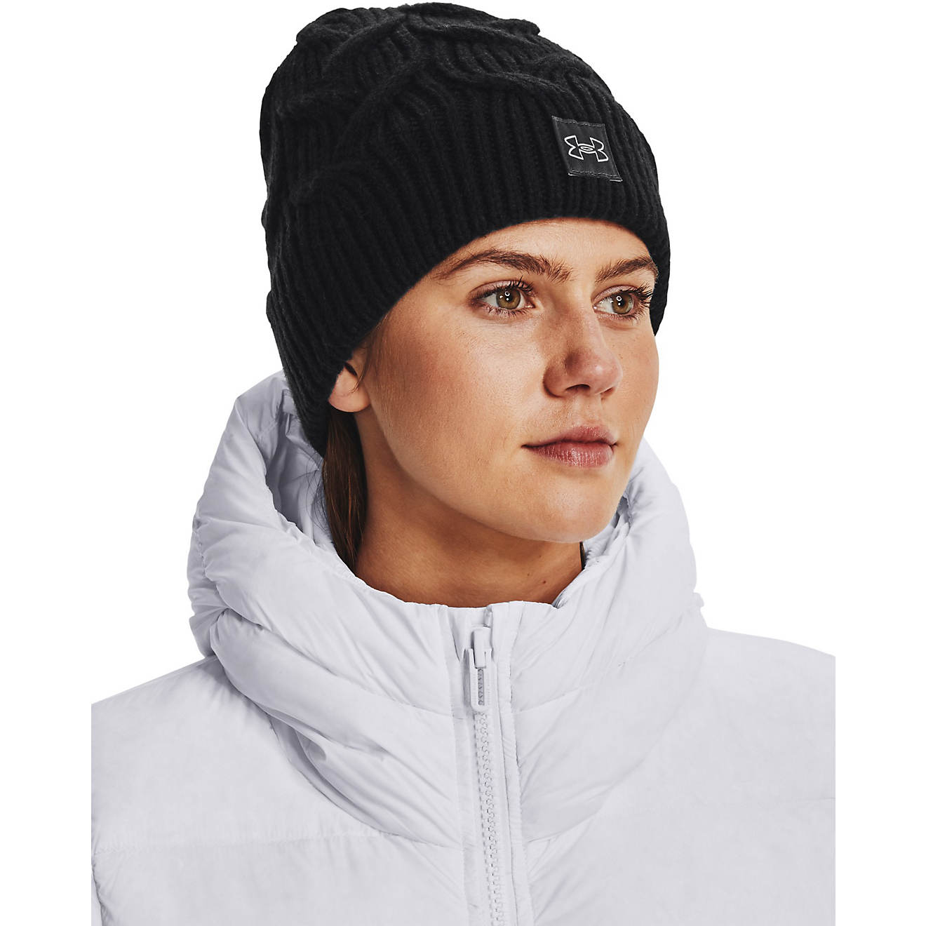 Under Armour Women's Halftime Cable Knit Beanie                                                                                  - view number 1