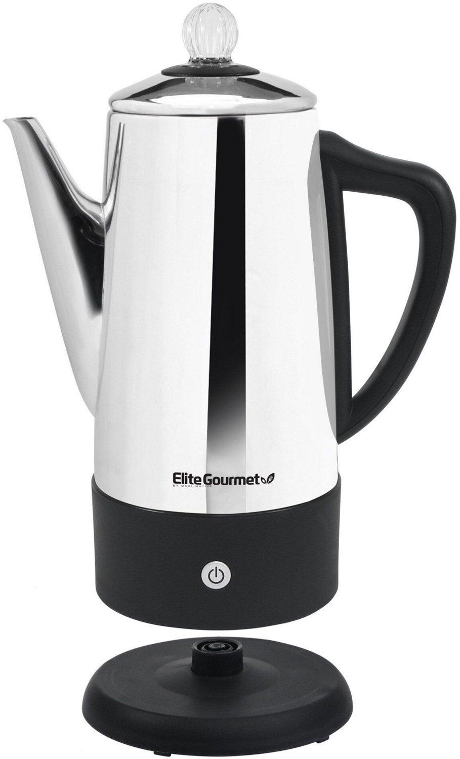 Elite Gourmet 12 Cup Stainless Steel Electric Coffee Percolator                                                                  - view number 2