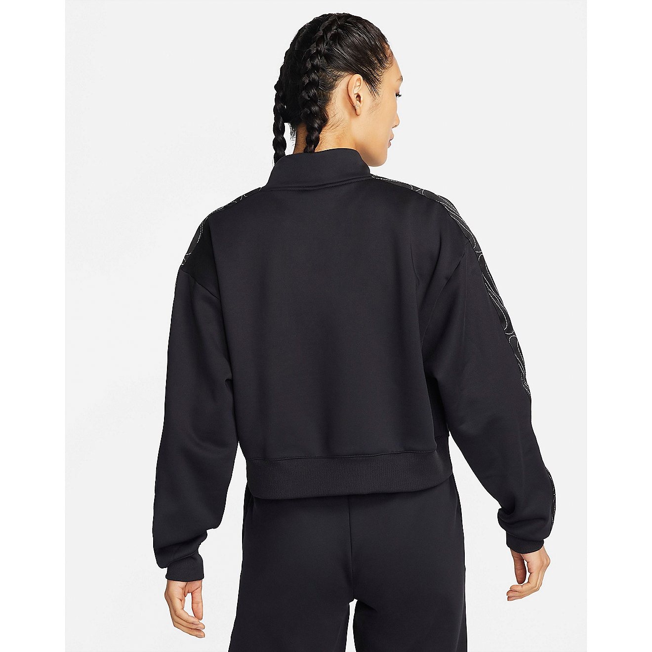 Nike Women's Therma-FIT All Time Taping 1/2-Zip Long Sleeve Pullover ...