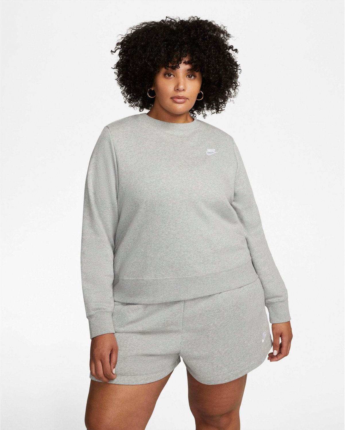 Nike sweatshirt plus discount size