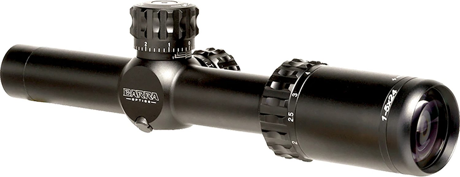 Barra Airguns FT 1-5x24 Duplex Crosshair Reticle Rifle Scope                                                                     - view number 3