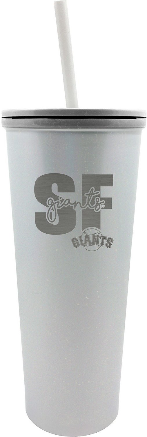 Great American Products San Francisco Giants 24 oz Skinny Tumbler with Straw