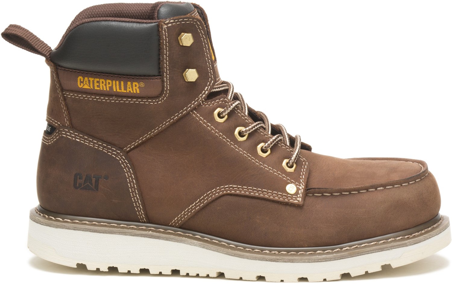 Caterpillar men's steel discount toe work boots