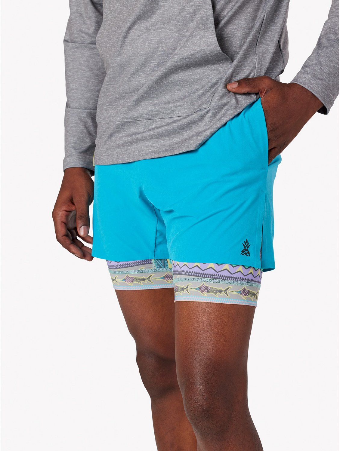 Chubbies Men’s Thigh Catchers Ultimate Training Shorts 5.5 in Academy