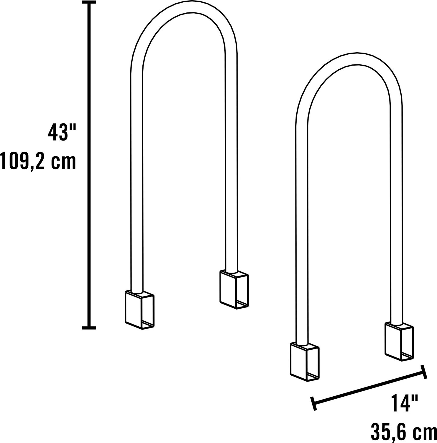 ShelterLogic Firewood Rack Adjustable Bracket Kit - view number 4