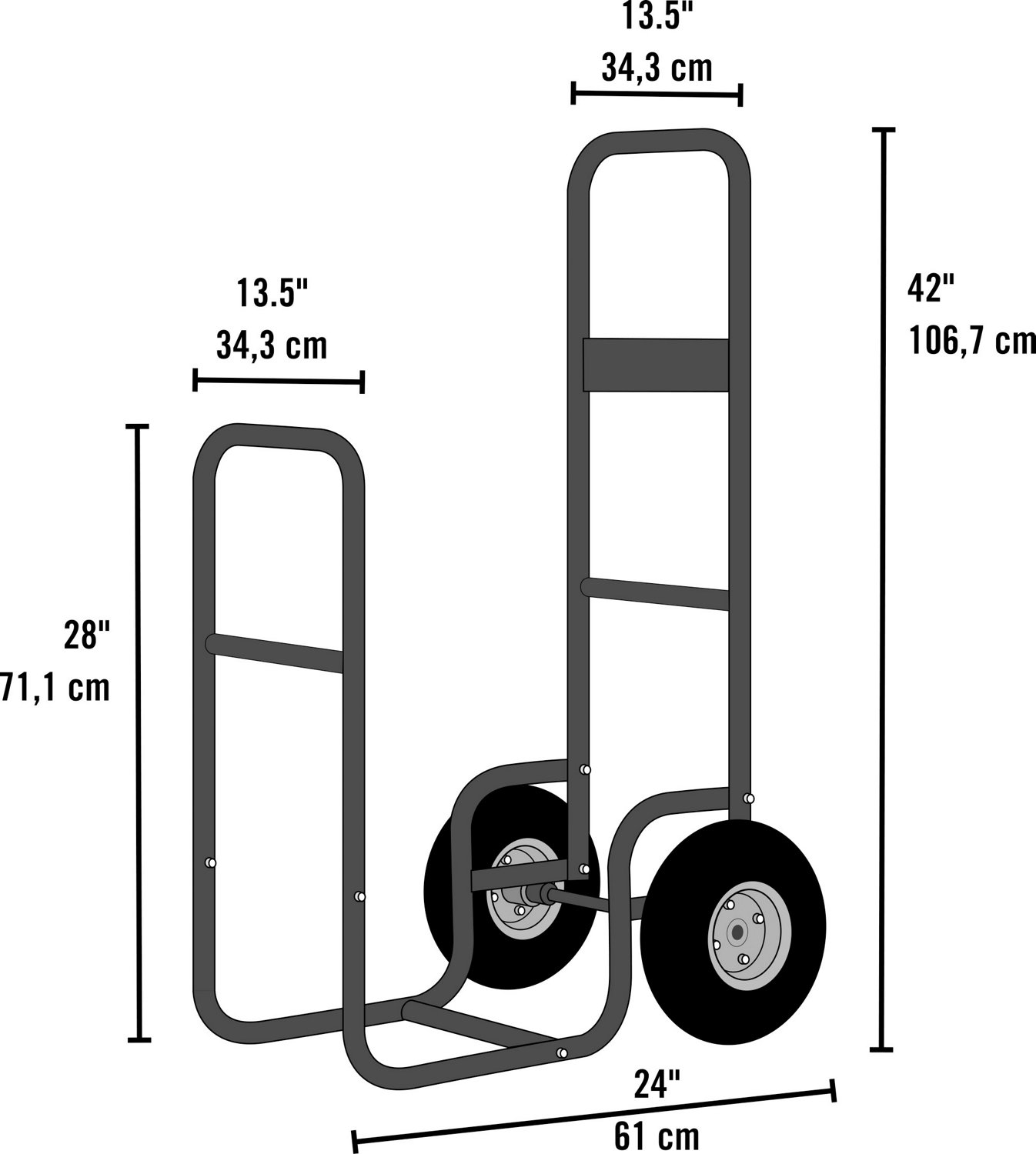 ShelterLogic Haul-It Wood Mover Cart - view number 4