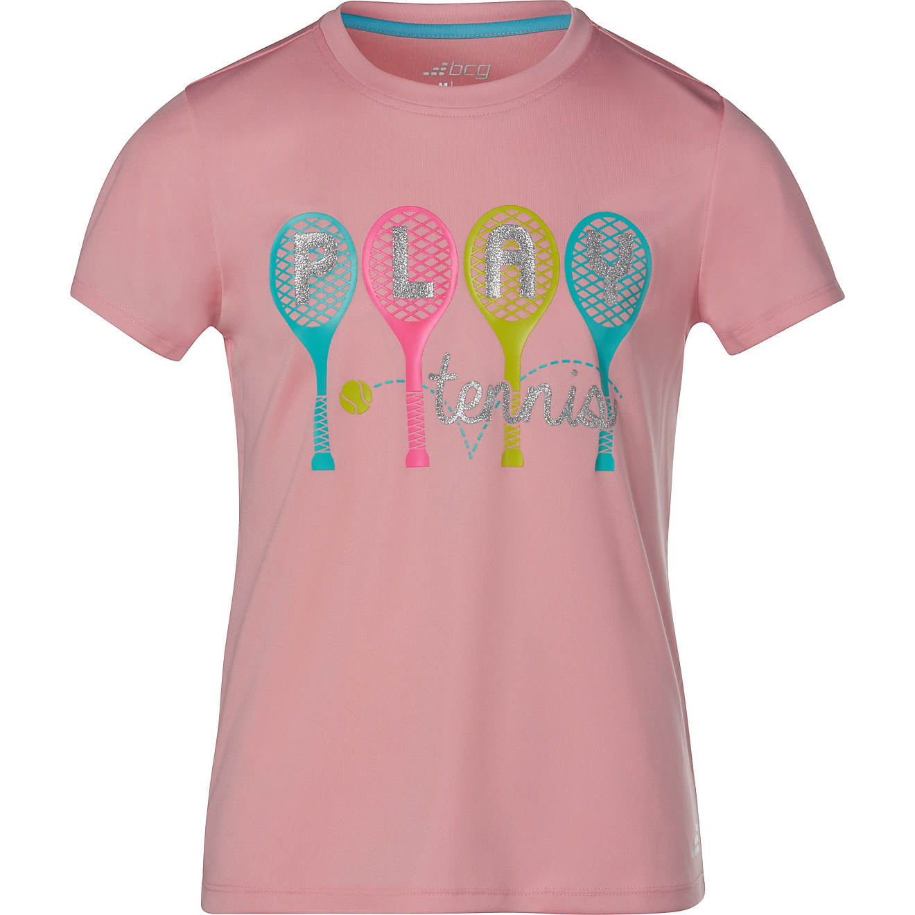 BCG Girls Turbo Play Tennis Graphic T-shirt                                                                                      - view number 1