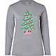 St. Jude's Children's Research Hospital Women's Drawn Christmas Tree Long Sleeve T-shirt                                         - view number 1 image