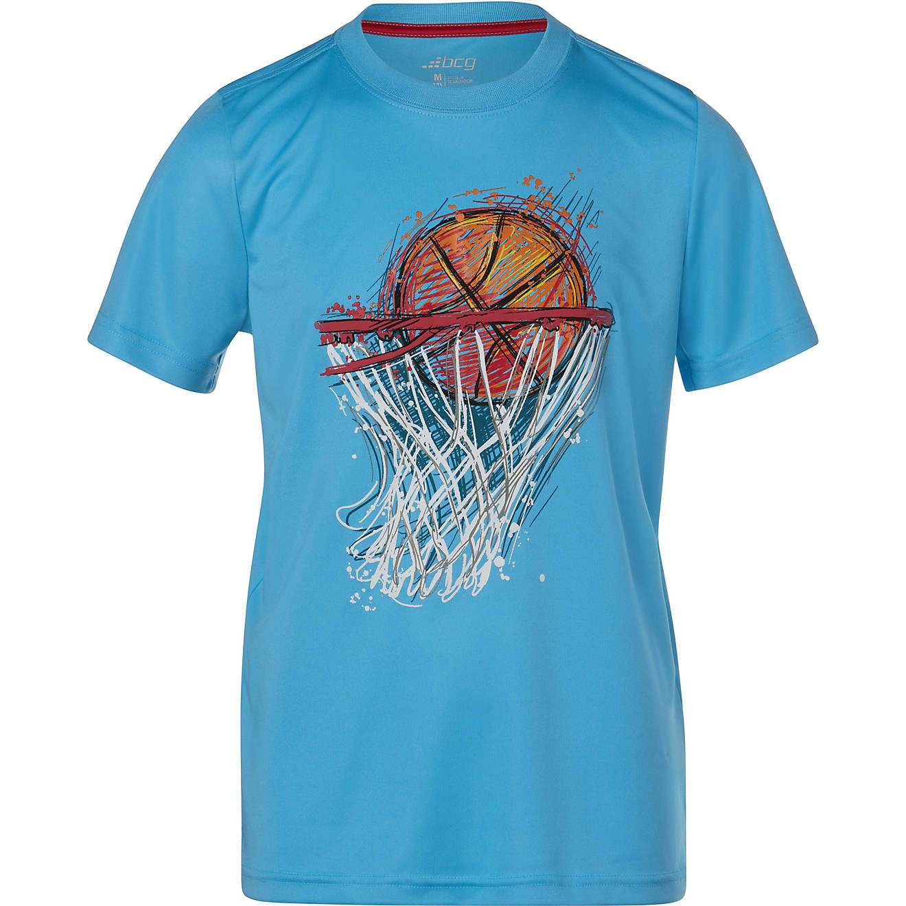 BCG Boys' Sketchy Net Short Sleeve T-shirt                                                                                       - view number 1