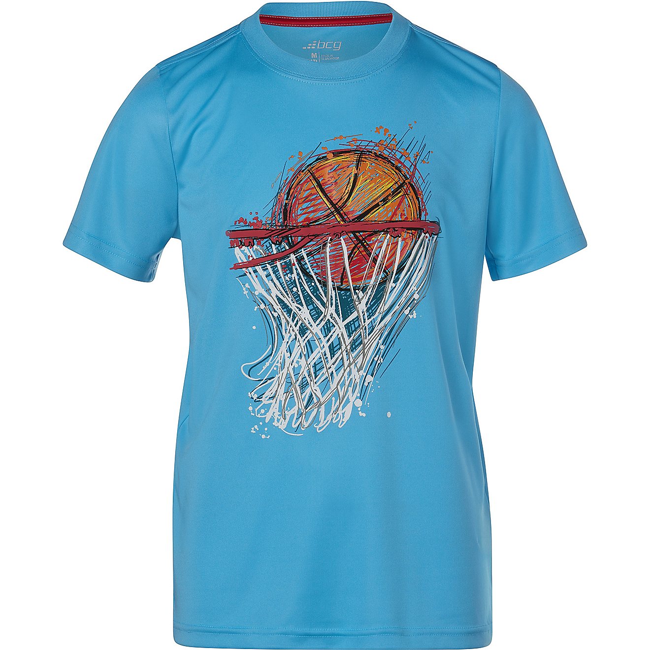 BCG Boys' Sketchy Net Short Sleeve T-shirt                                                                                       - view number 1