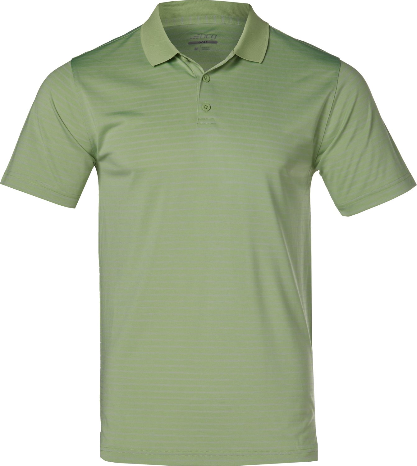 BCG Mens' Golf Stripe Polo Shirt