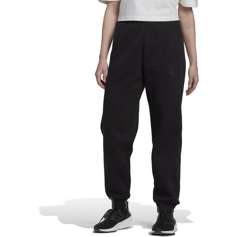 adidas Women’s All Season Fleece Pants Black, Small - Women's Athletic Fleece at Academy Sports product image