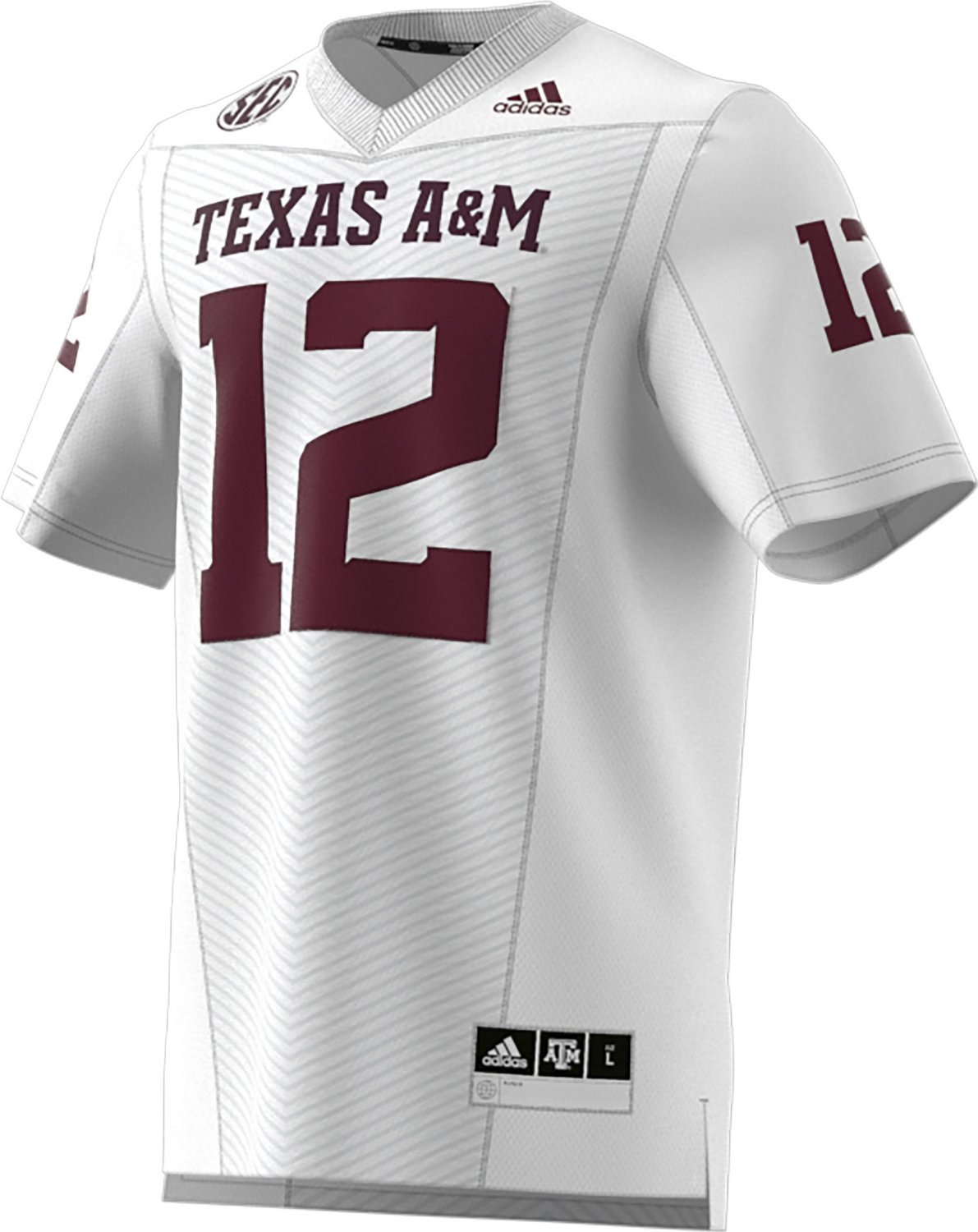 adidas Men's Texas A&M University Premier Football Jersey