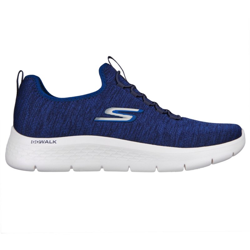 Skechers Men's Go Walk Flex Shoes Navy Blue, 10 - Men's Walking at Academy Sports product image