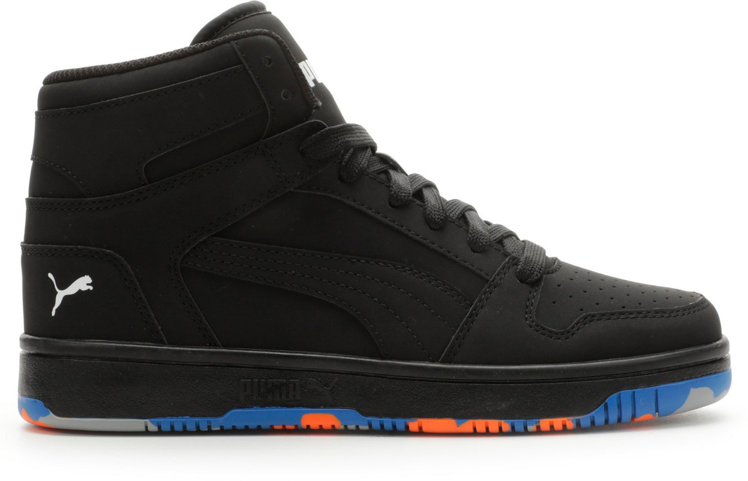 PUMA Boys' Marble Rebound Layup Running Shoes Academy