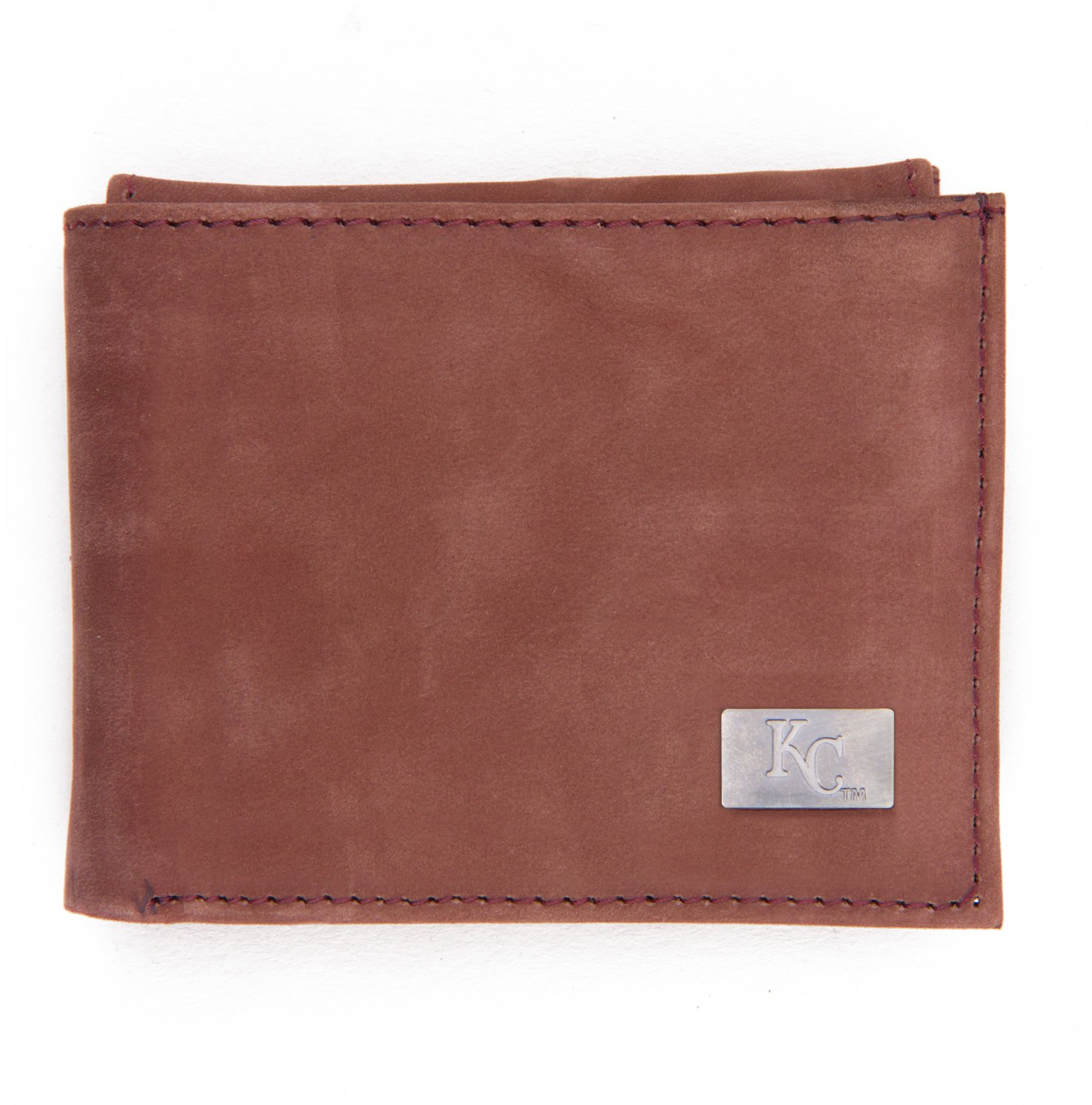 St. Louis Cardinals Leather Tri-Fold Wallet - Brown