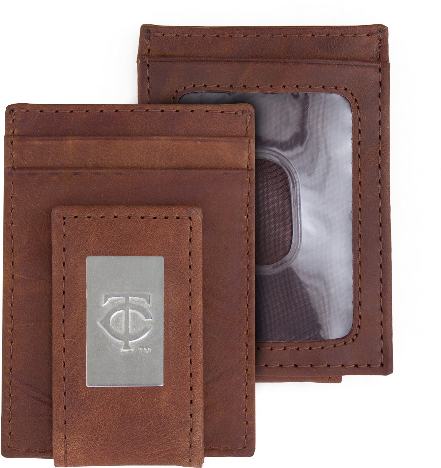 Eagles Wings Men's Minnesota Twins Front Pocket Wallet                                                                           - view number 1